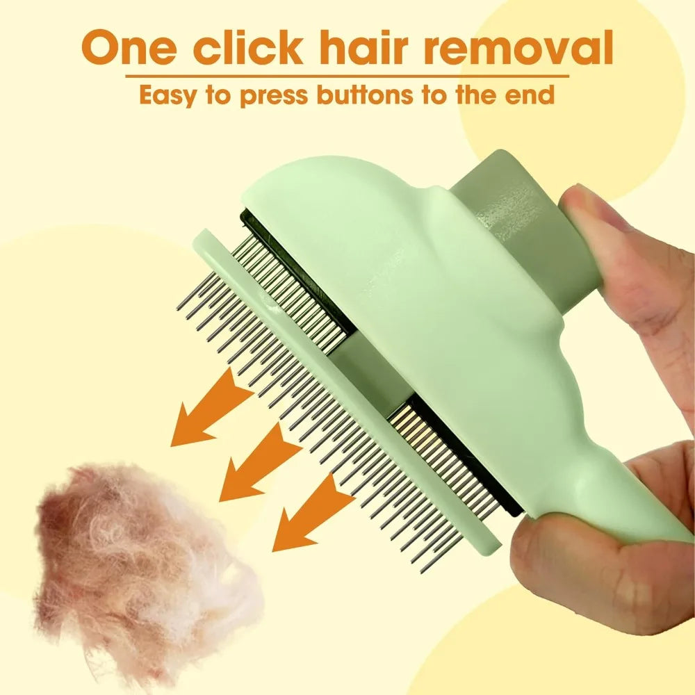 Professional Deshedding Brush For Dogs And Cats Gentle On Skin