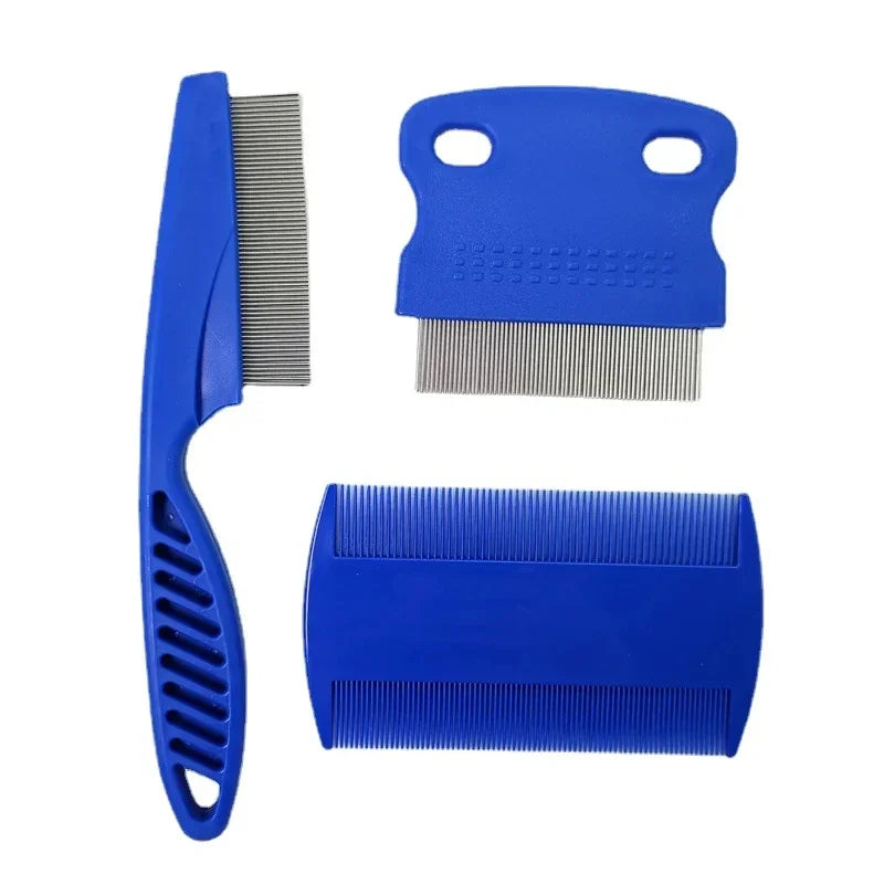 YTYIN Flea Comb Cat GroomingCare Set For Cats 3 Piece
