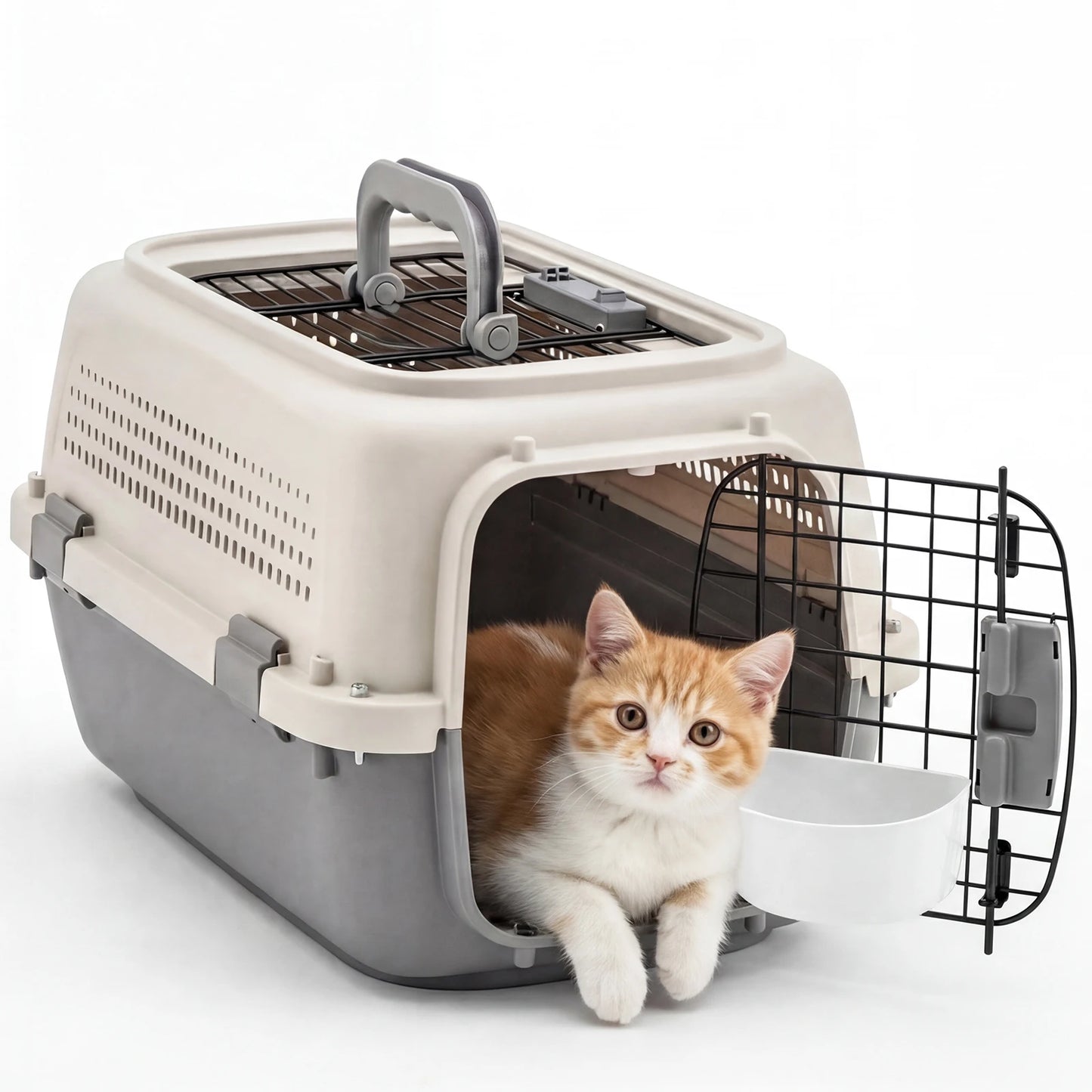 JHK Pet Carrier for Small Dogs Cats Front Top Load