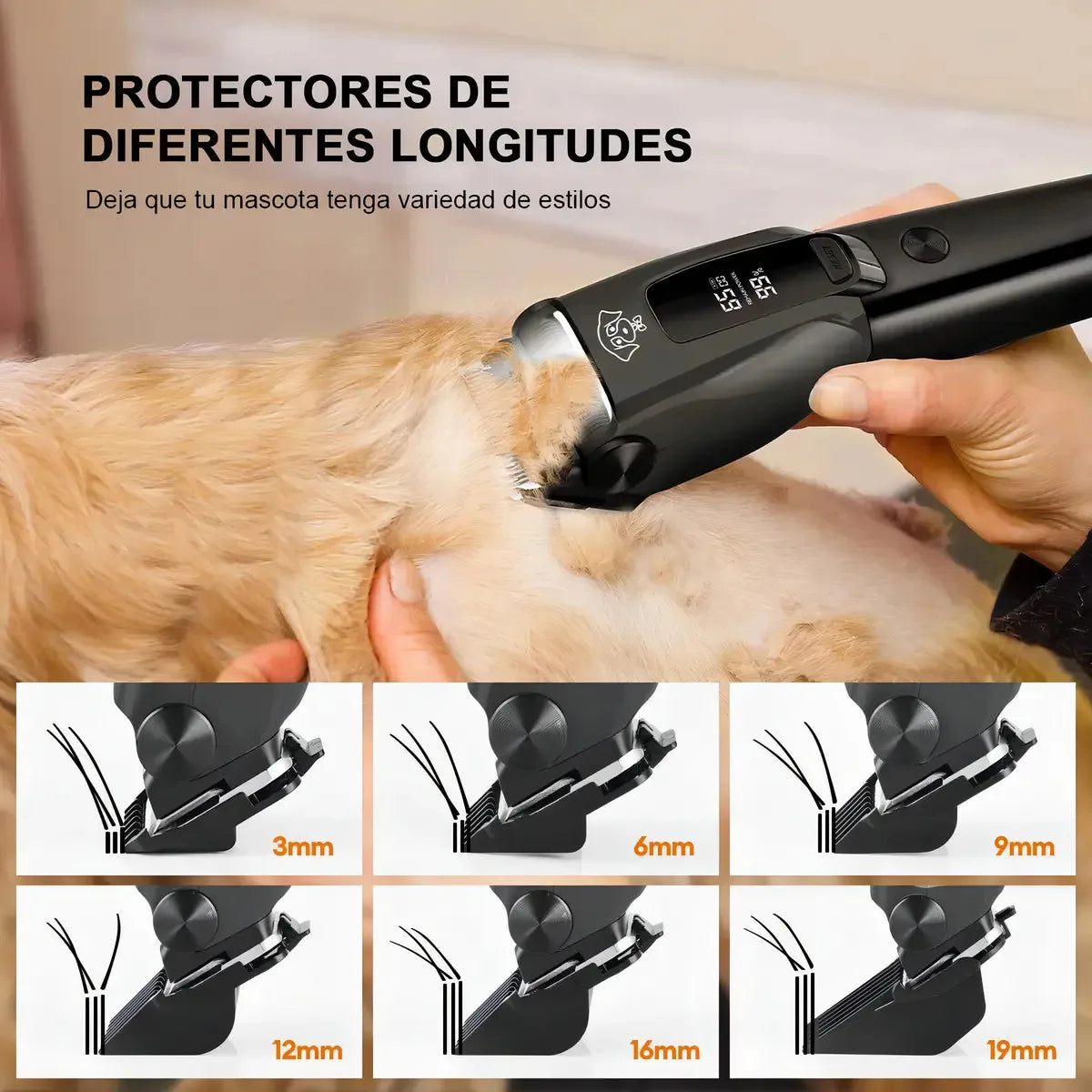 Skin Friendly Lightweight Dog And Cat Grooming Clippers