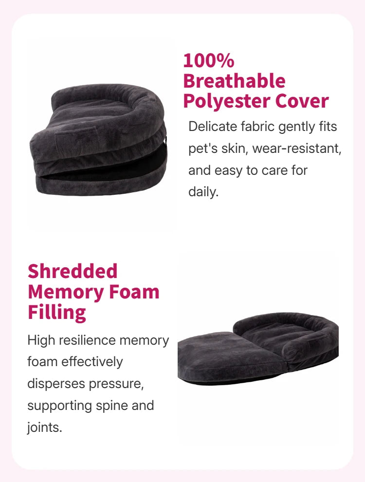 Dual Use Pet Bed For Dogs And Cats