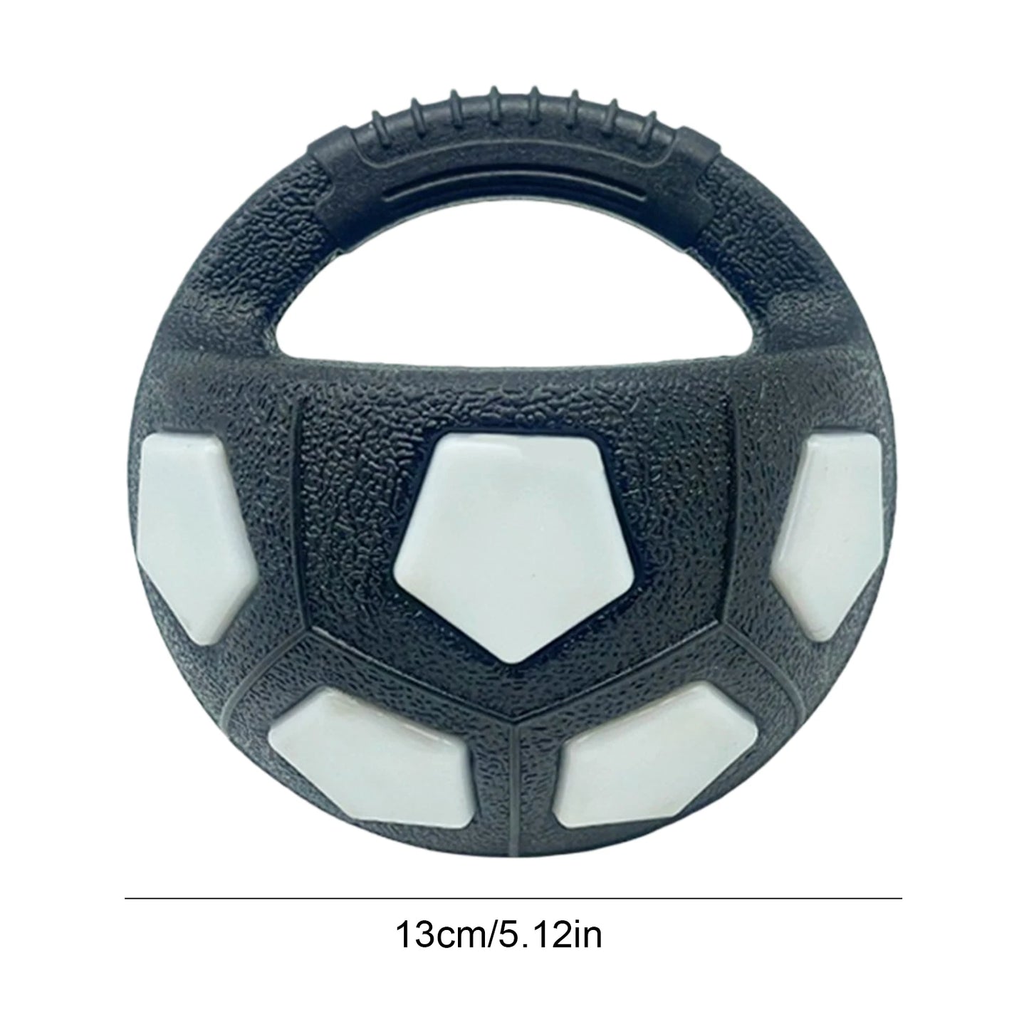 Dog Calming Ball Squeaky Football Toy Interactive Breeds