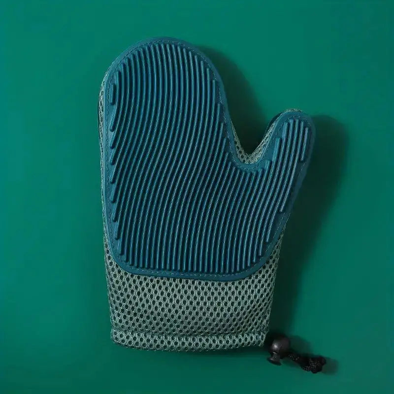 2 In Cat Hair Glove For Pet Fur Removal Grooming