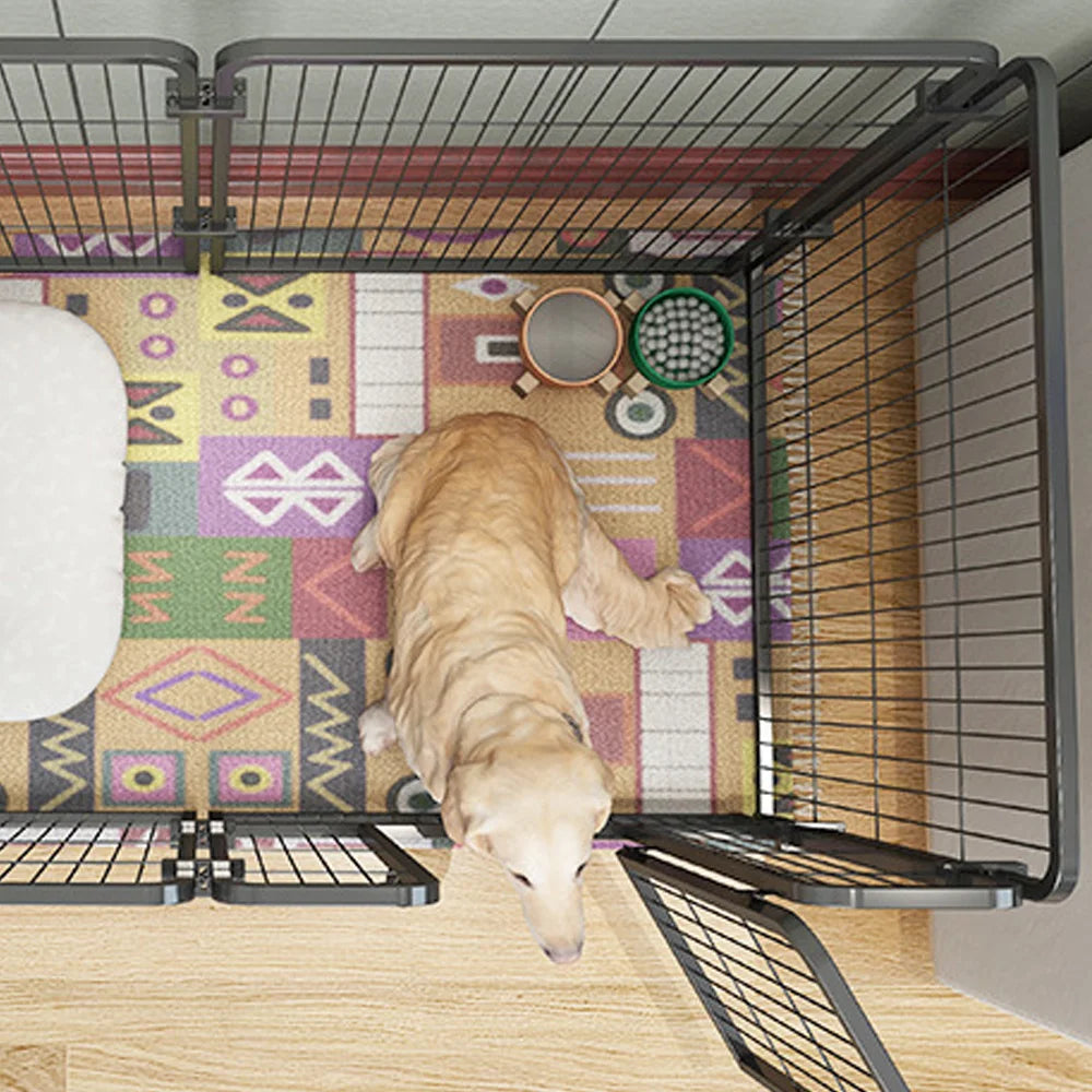 Foldable Dog Fence Playpen For Puppies And Pets Heavy Duty