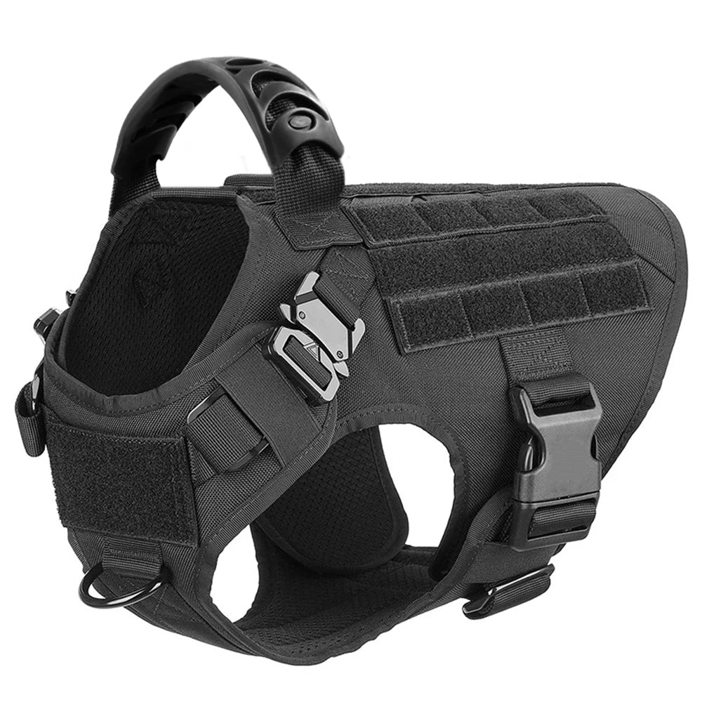 Nylon Large Dog Harness And Leash Set For Training And Walking