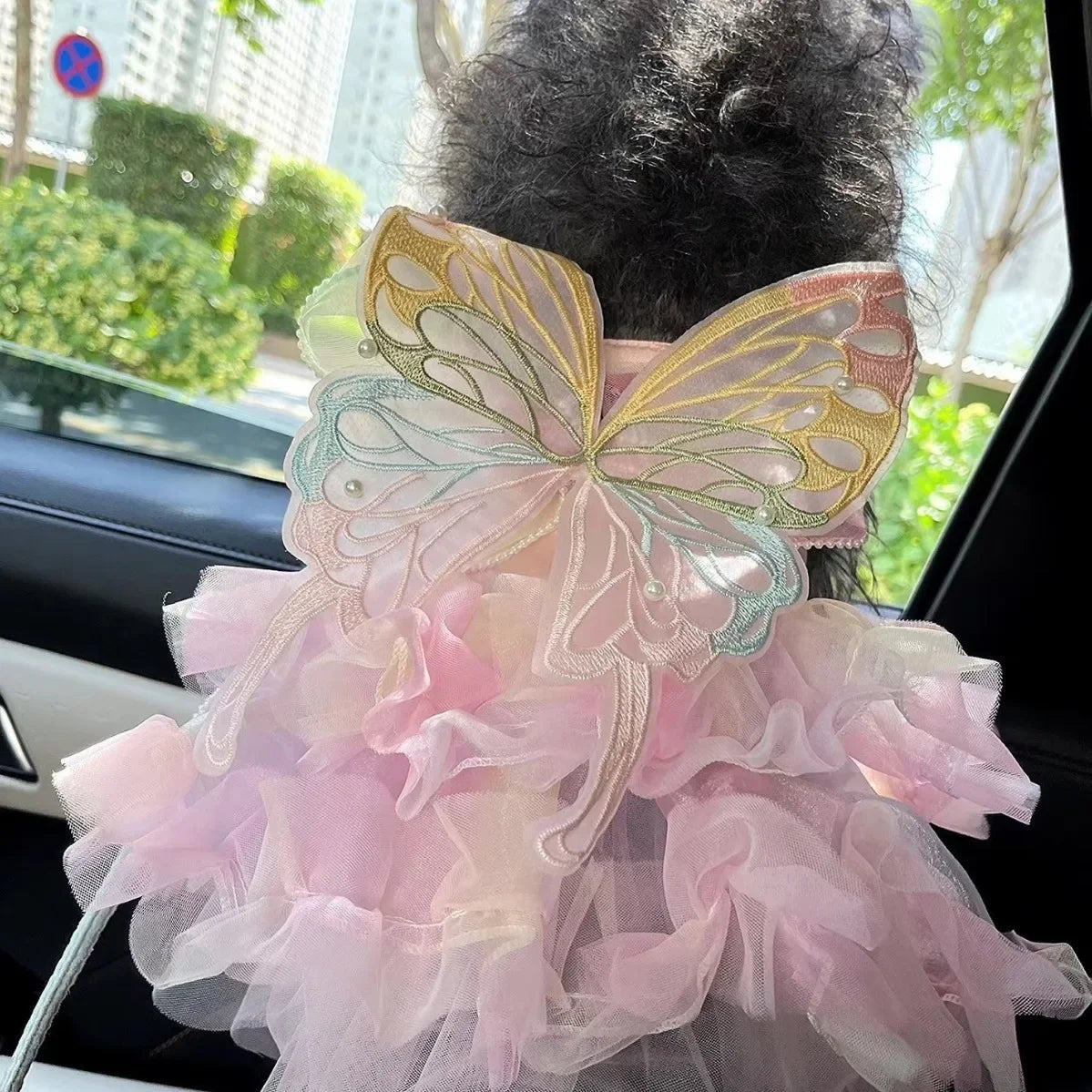 Lace Princess Silk Pet Dress For Dogs