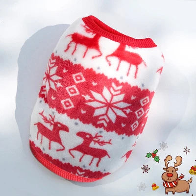 Kajipet Soft Flannel Winter Puffer Vest For Small Dogs And Cats