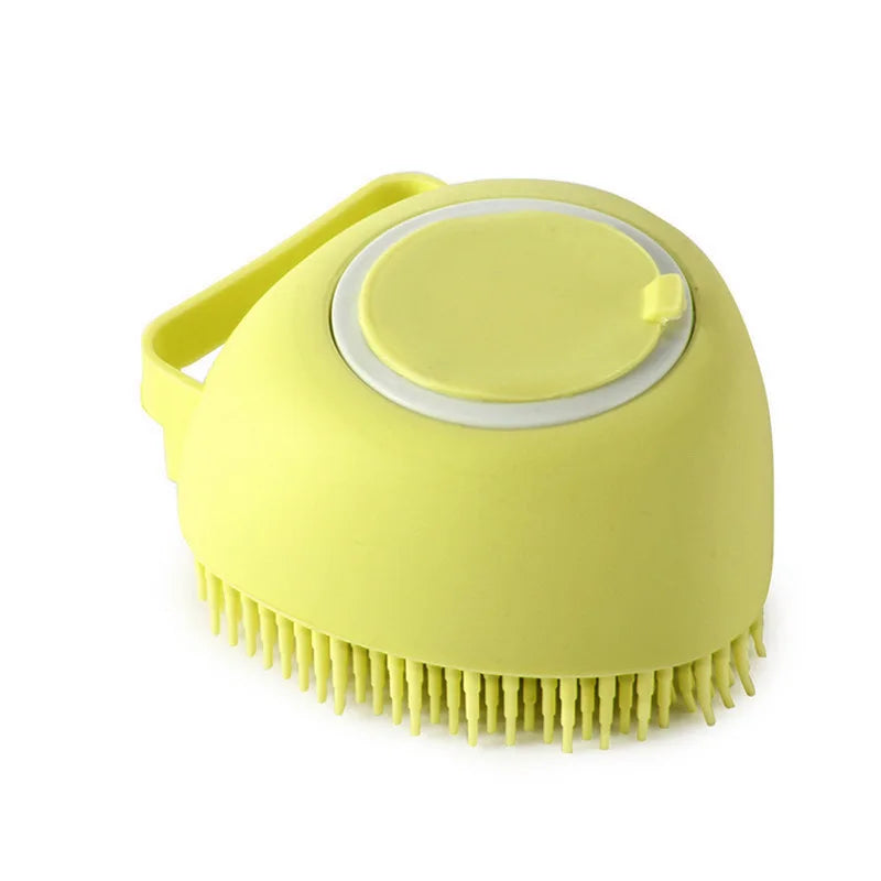 Strongwolf Silicone Pet Bath Massage Gloves Brush