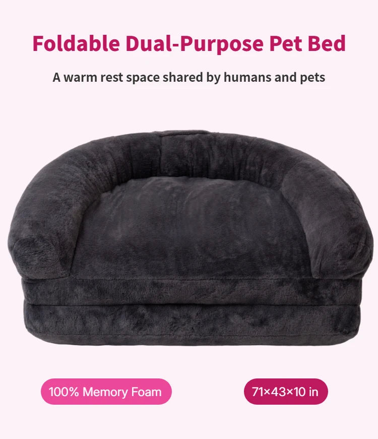 Dual Use Pet Bed For Dogs And Cats