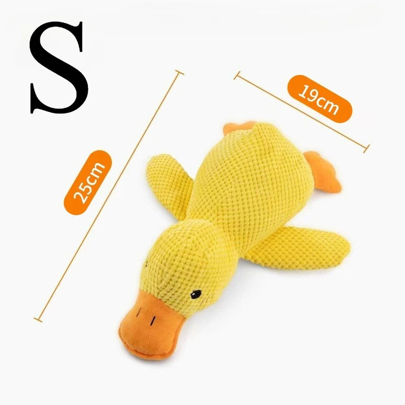 Xmsj Duck Dog Toy Plush Chewing Durable With Sound
