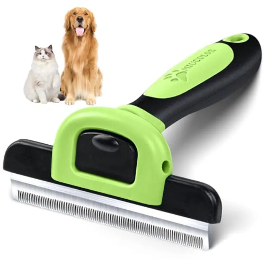 Stainless Steel Pet Grooming Deshedding Brush For Dogs And Cats