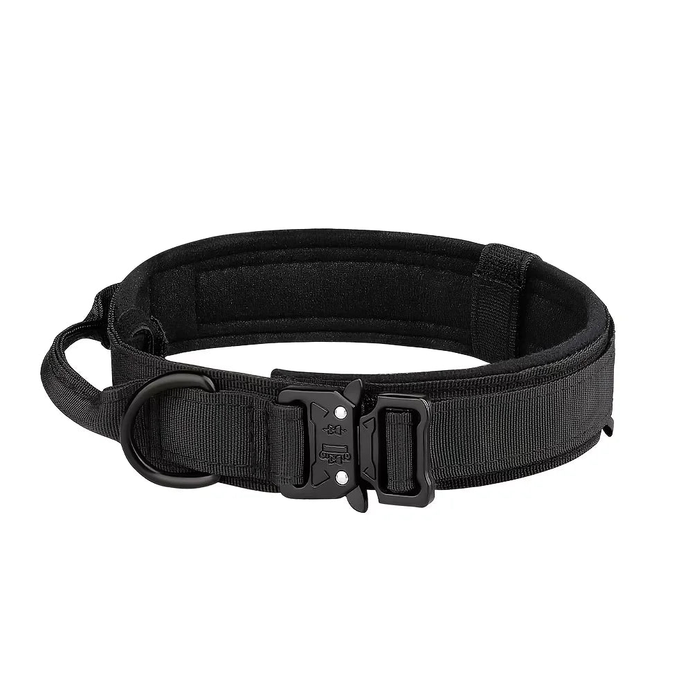Adjustable Dog Training Collar And Leash Set Control Handle