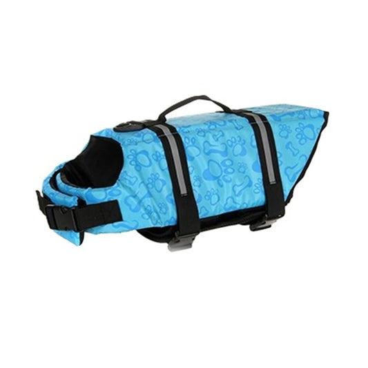 Dog Reflective Adjustable Life Jacket Enhanced Buoyancy Safety Vest