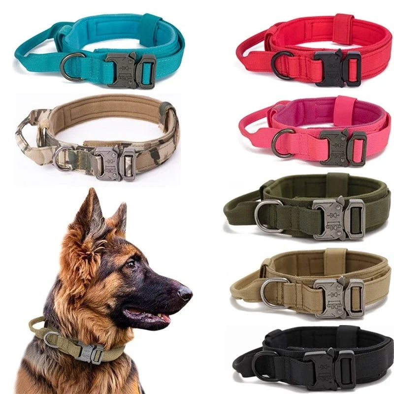 Cooyomoo Durable Dog Collar Leash Set Training Accessories