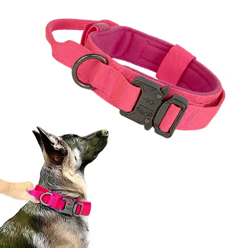Cooyomoo Durable Dog Collar Leash Set Training Accessories