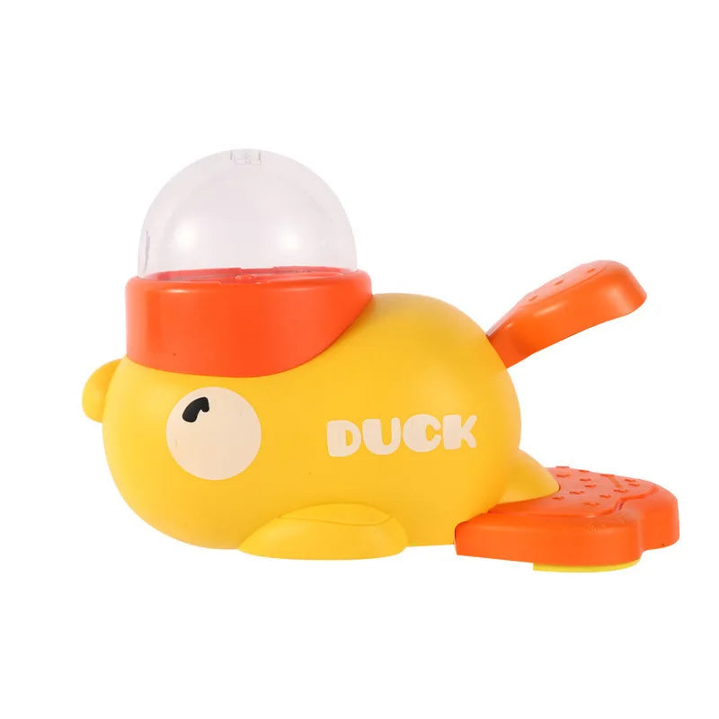 Duck Themed Interactive Puzzle Pet Feeder For Dogs And Cats