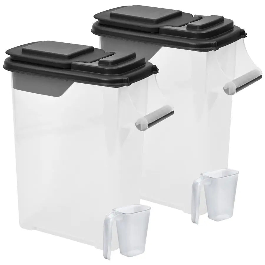 Pet Food Storage Containers Capacity Dog Food Storage Container, Cat Food Container, Bird Seed Storage Container, with Durable E