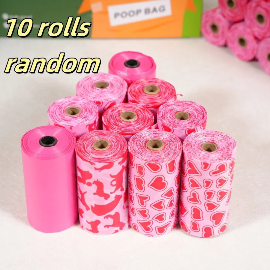NONEDog Litter Poop Bags 180 Count Super Thick Leak Proof