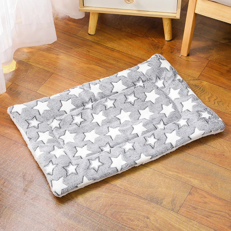 Thick Warm Flannel Cat And Dog Sleeping Cushion