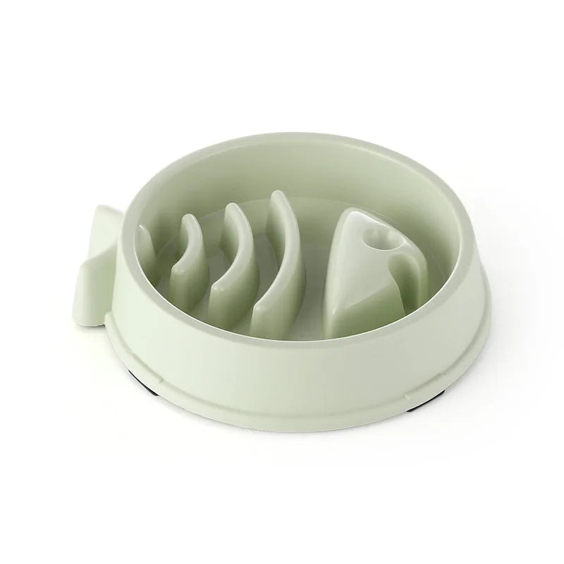 Slow Feeder Pet Bowl For Cats And Dogs NonSlip AntiChoking