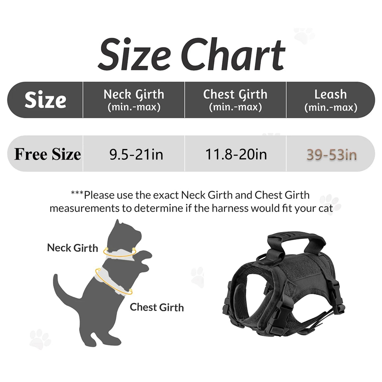 Puppy Harness Leash Set For Small Dogs And Cats