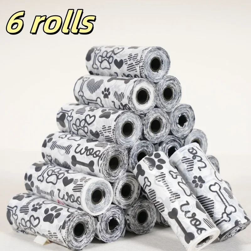 NONEDog Litter Poop Bags 180 Count Super Thick Leak Proof