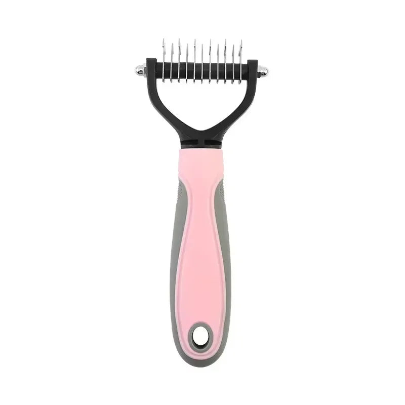 Double Sided Pet Grooming Brush Dog Cat Tangle Removal Comb