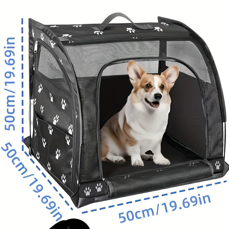 Car Pet Bags, Pet Car Carriers, Safety Seats for Outings, Dog Kennels And Car Mats, Suitable for Cats And Dogs.