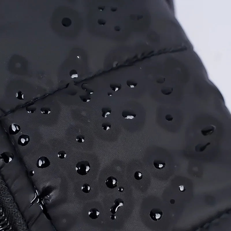 NONECN Waterproof Warm Dog Coat Padded Zipper Jacket