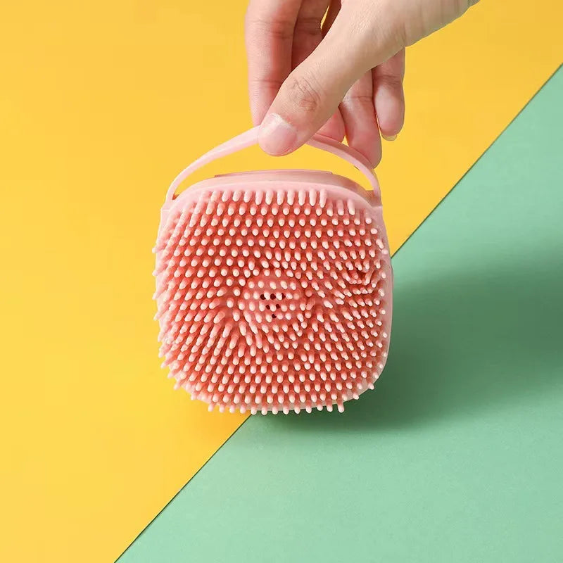 Strongwolf Silicone Pet Bath Massage Gloves Brush