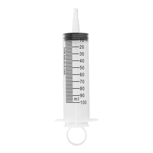1-20PCS 20/60/100/150ml Plastic Syringe Reusable Pump Measuring Seringue Tube for Pet Feeding Car Liquid Oil Glue Applicator