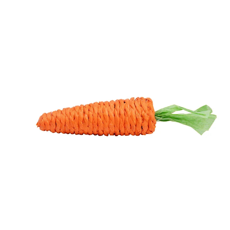 Sound Carrot Cat Toy Squeak Teething Stick Anti Bite Scratch