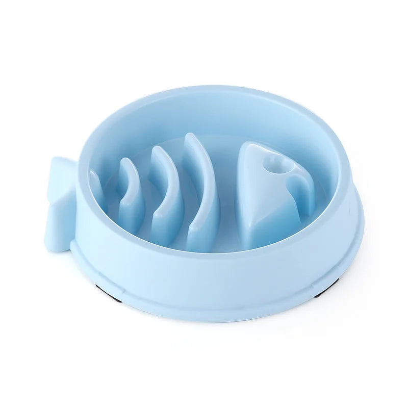 Slow Feeder Pet Bowl For Cats And Dogs NonSlip AntiChoking
