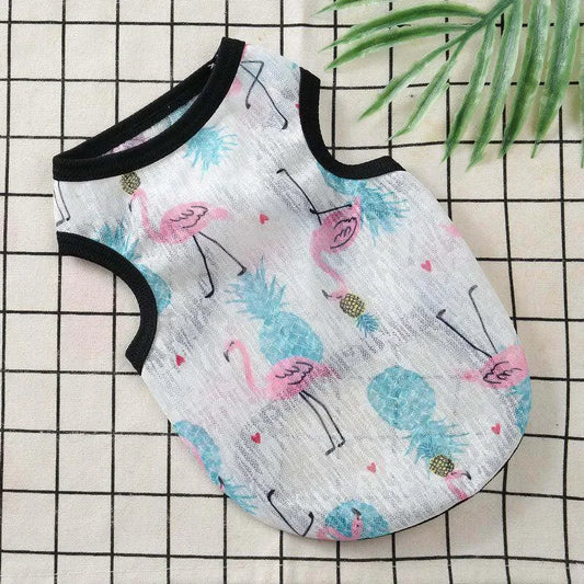 Sunscreen Cat Vest Summer Pet Clothing Breathable Ultra Thin