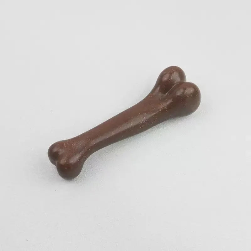 Durable Non Toxic Natural Wood Dog Bone Chew Toy