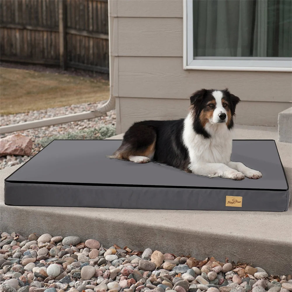BORWART CN Orthopaedic Dog Bed Waterproof Cushion 2 In 1 Removable Cover