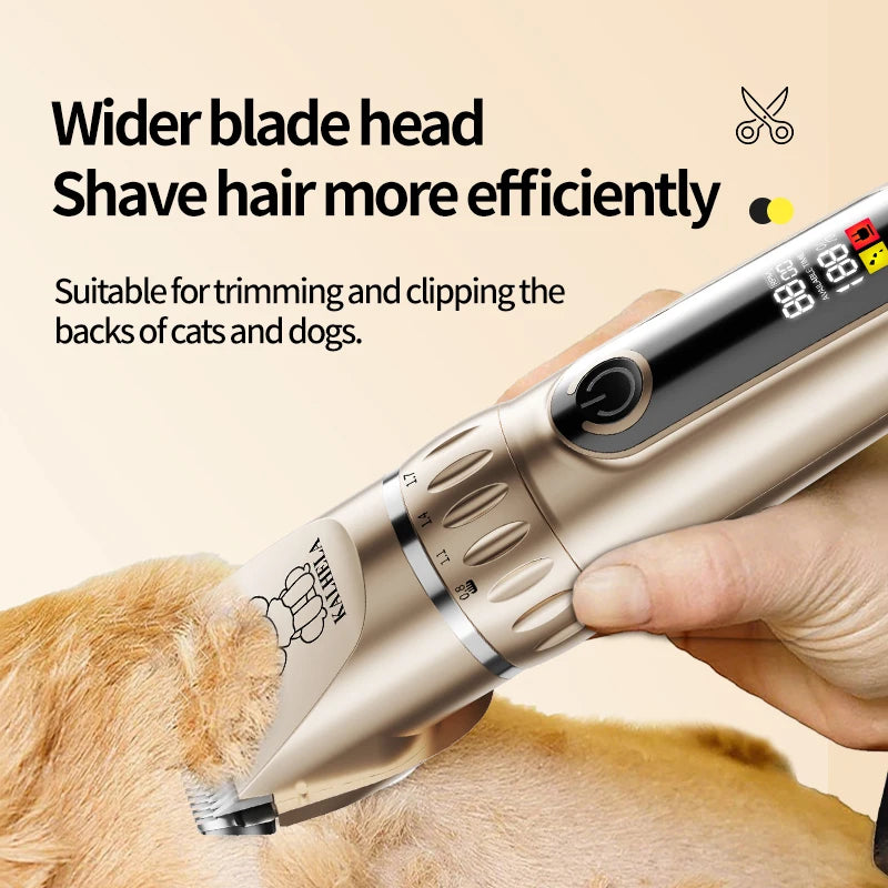 Professional Pet Grooming Kit Rechargeable Electric Dog Cat Trimmer Set