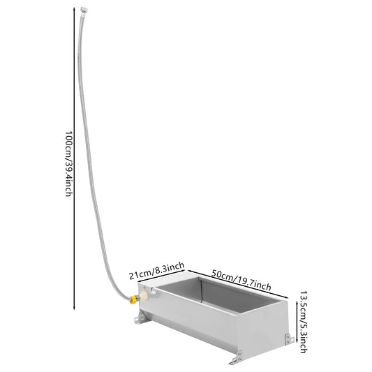 Automatic Livestock Waterer With Float Valve Large Capacity Dog Waterer