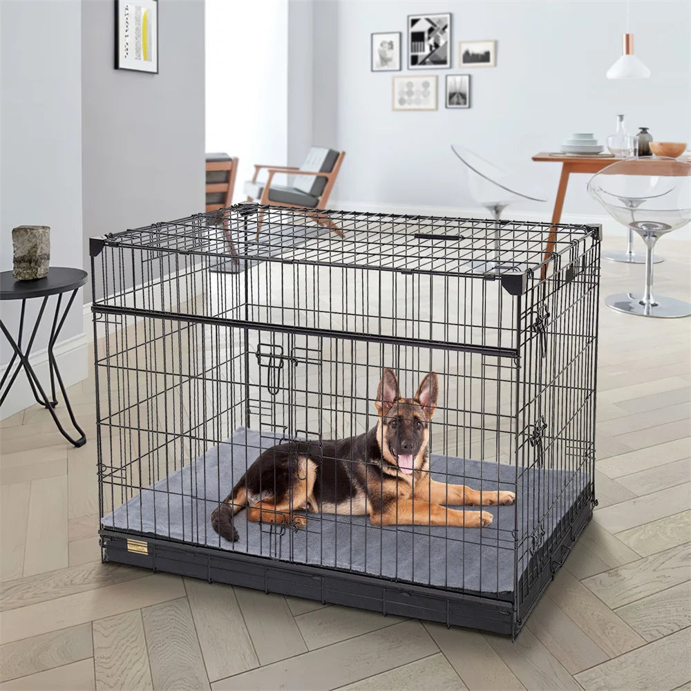 BORWART CN Orthopaedic Dog Bed Waterproof Cushion 2 In 1 Removable Cover