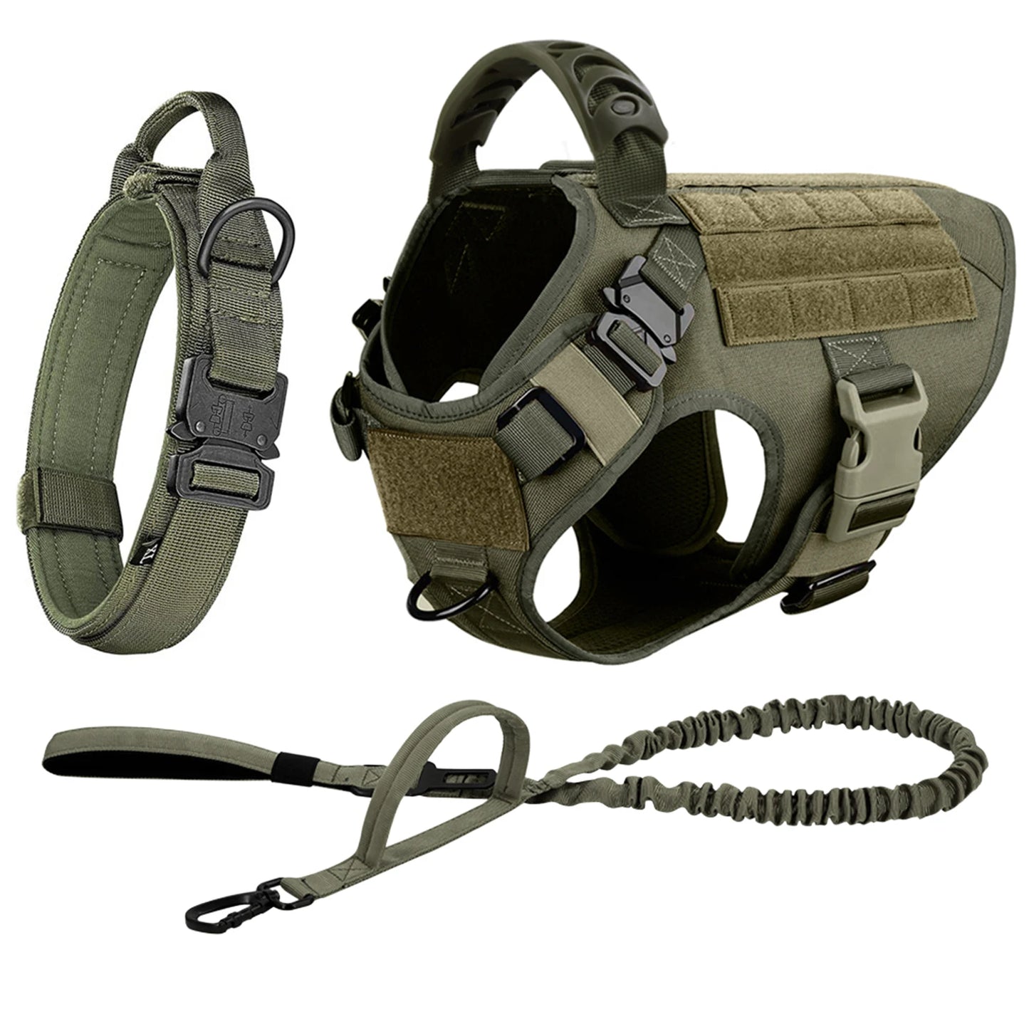 Nylon Large Dog Harness And Leash Set For Training And Walking
