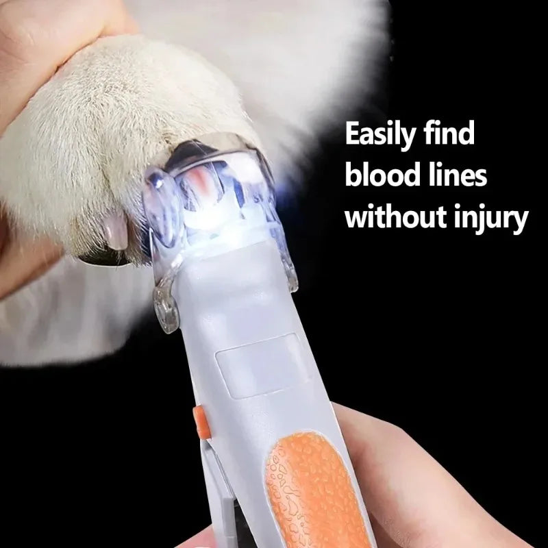 LISM LED Light Pet Nail Trimmer For Dogs And Cats Grooming