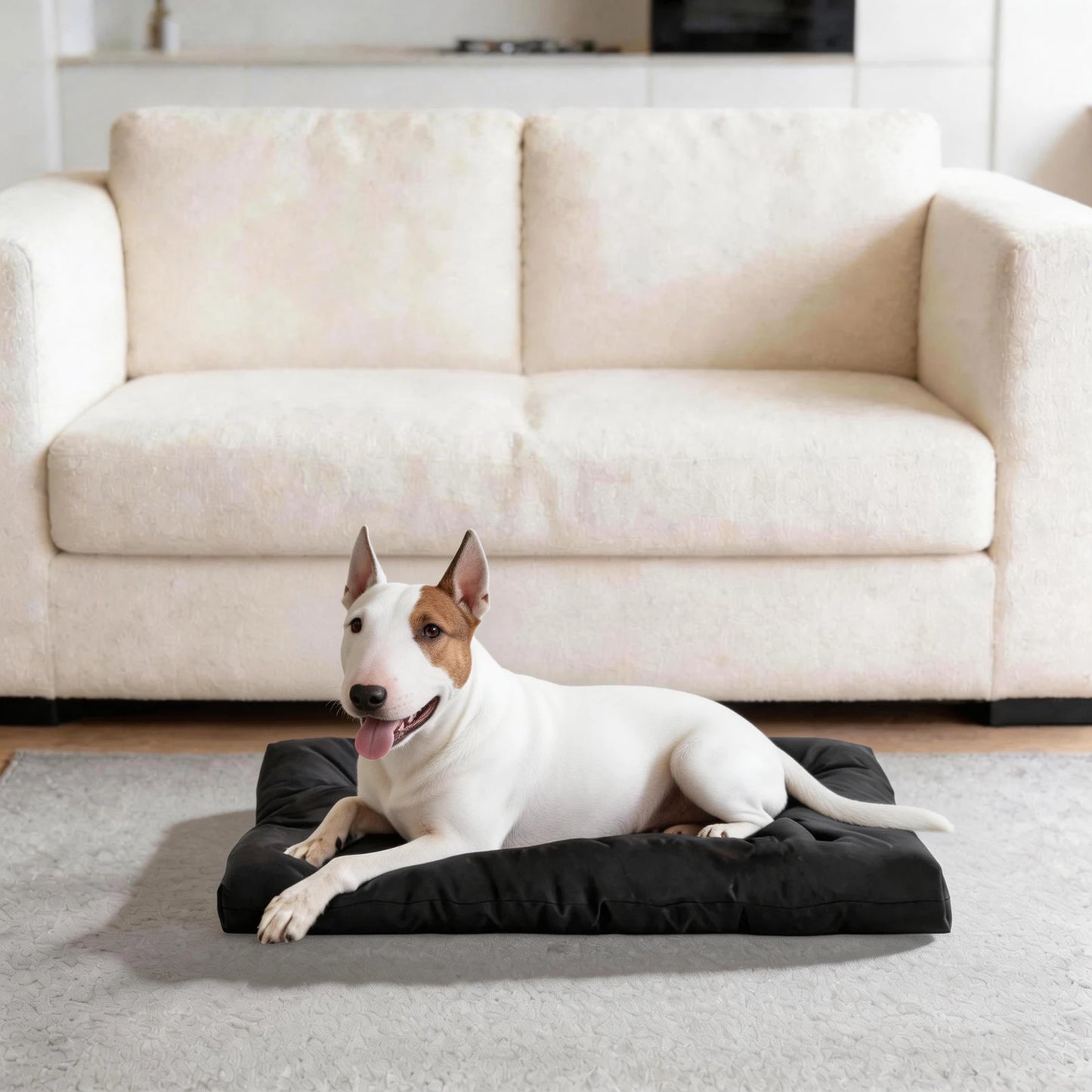 Chew Proof Dog Bed Indestructible Crate Pad Waterproof And Washable Kennel Mats