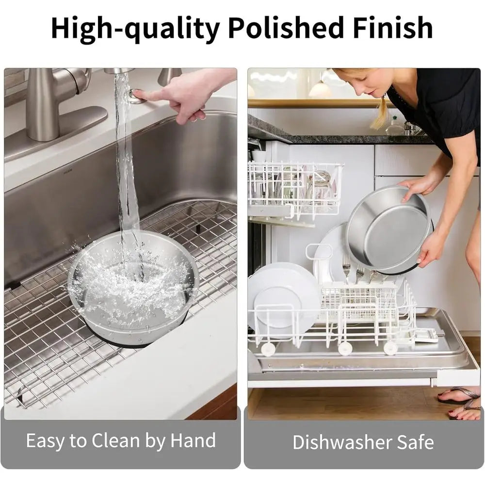 Durable Stainless Steel Dog Bowls Silicone Antislip Base Rust Resistant
