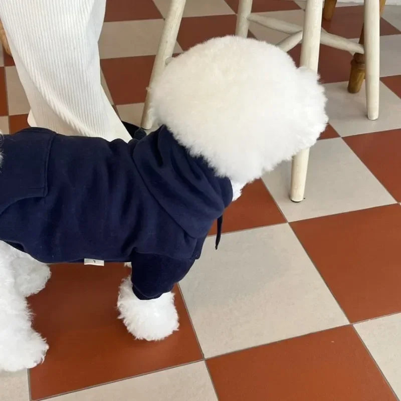 Cotton Letter Hoodie Pet Clothing for Dogs