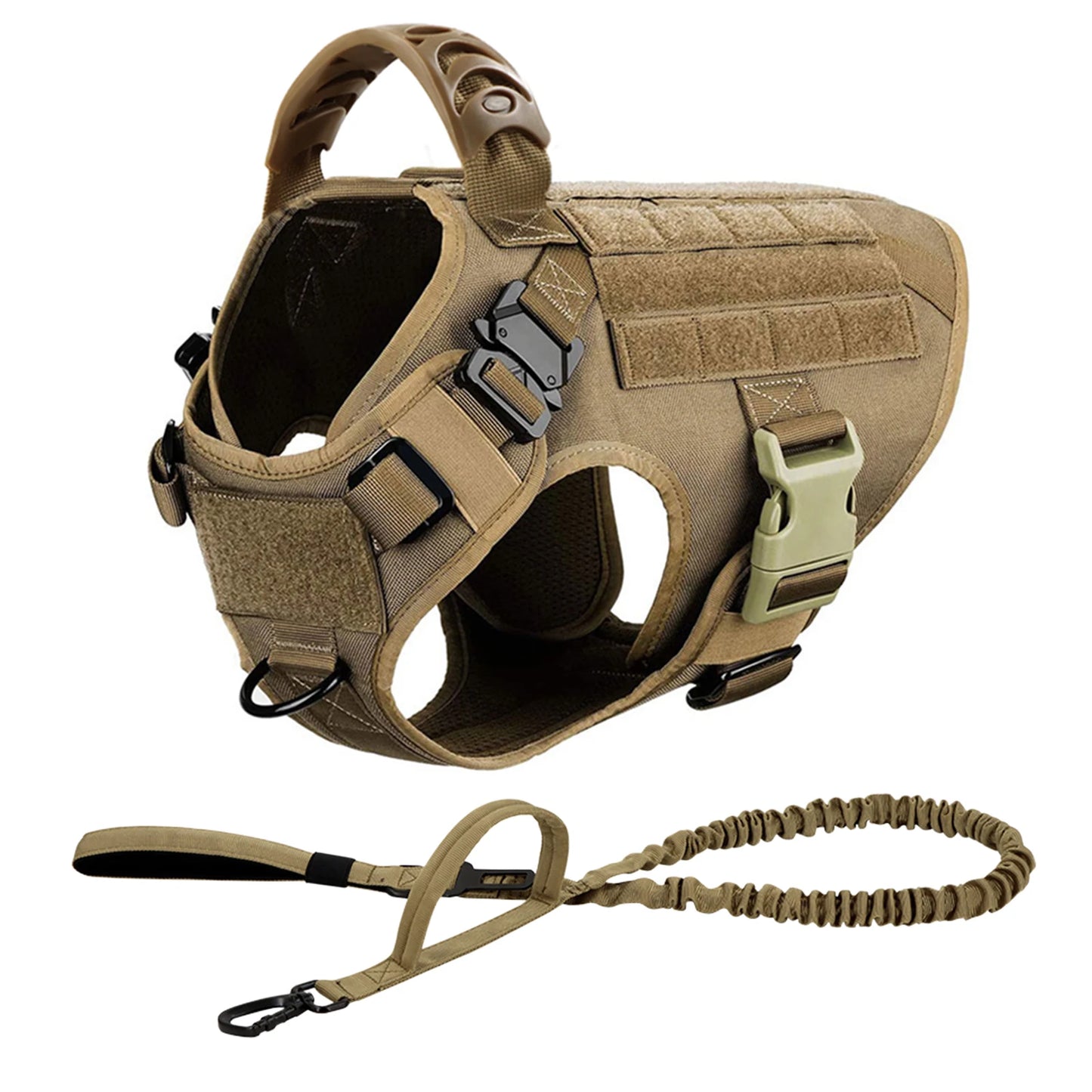 Nylon Large Dog Harness And Leash Set For Training And Walking