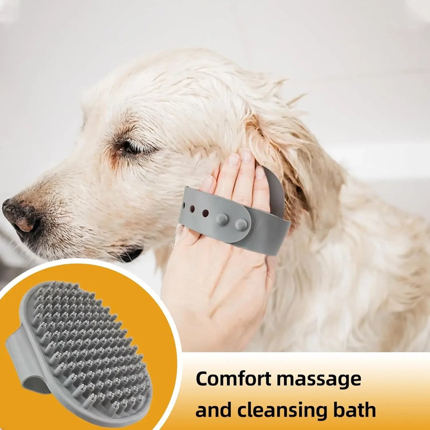 Dog Grooming Kit 6-Piece With Deshedding Tools In Travel Bag