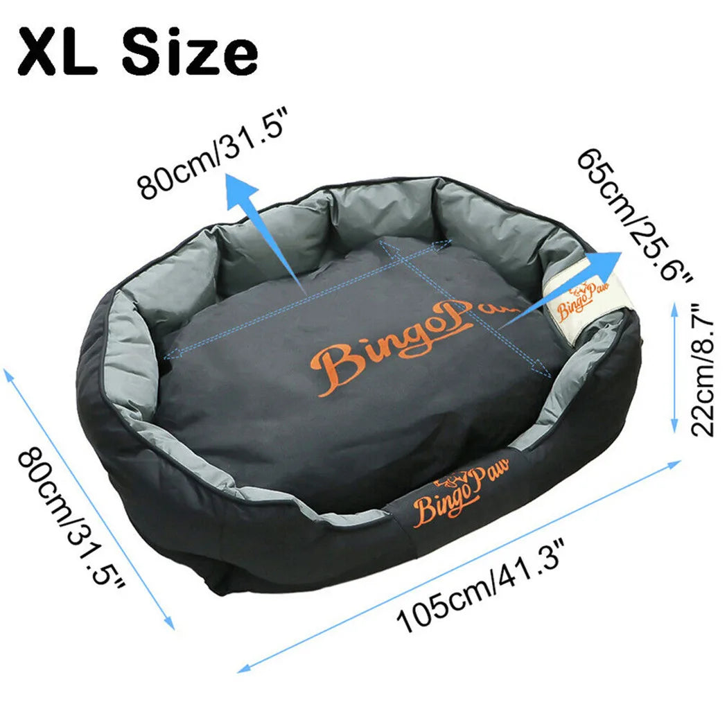 BORWART CN Orthopedic Sofa Dog Bed Waterproof Washable Removable Cushion